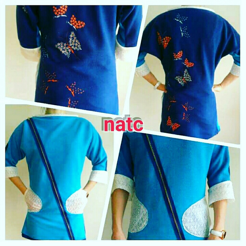 Handmade Embroidered Sweatshirt